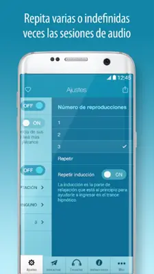 Coma sano Hipnosis android App screenshot 2